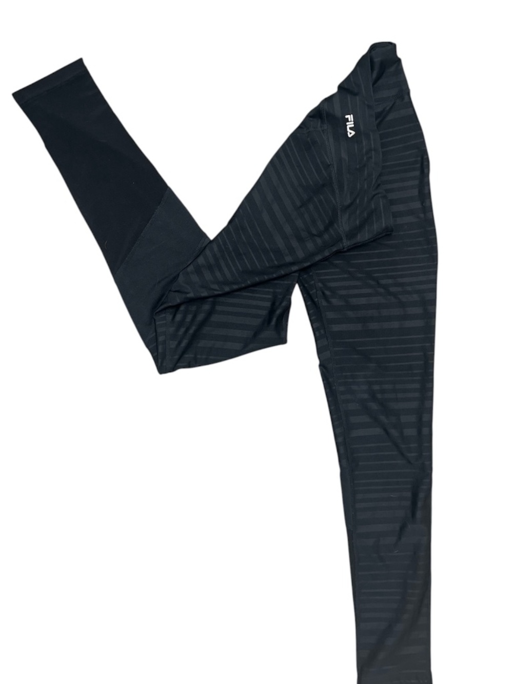 High waisted Fila legging with mesh calf- Medium